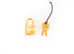 Hermes Gold Brown Picotin Lock 22 MM Handbag