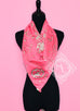 Hermes Pink Twill Silk 90 cm  Cheval Fusion Scarf