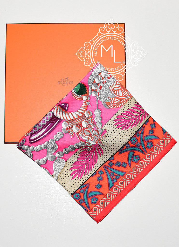 La Treille / Hussard et Cantinier Hermes Scarf 1964 Maurice
