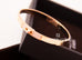 Hermes Rose Gold Diamond Kelly Bracelet ST