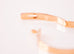 Hermes Rose Gold Diamond Kelly Bracelet ST