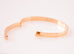 Hermes Rose Gold Diamond Kelly Bracelet ST
