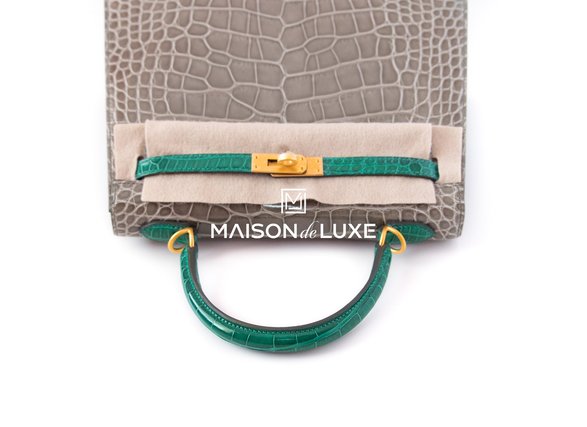 Hermes HSS Kelly Sellier 20 Gris Tourterelle and Beton Ostrich – Madison  Avenue Couture