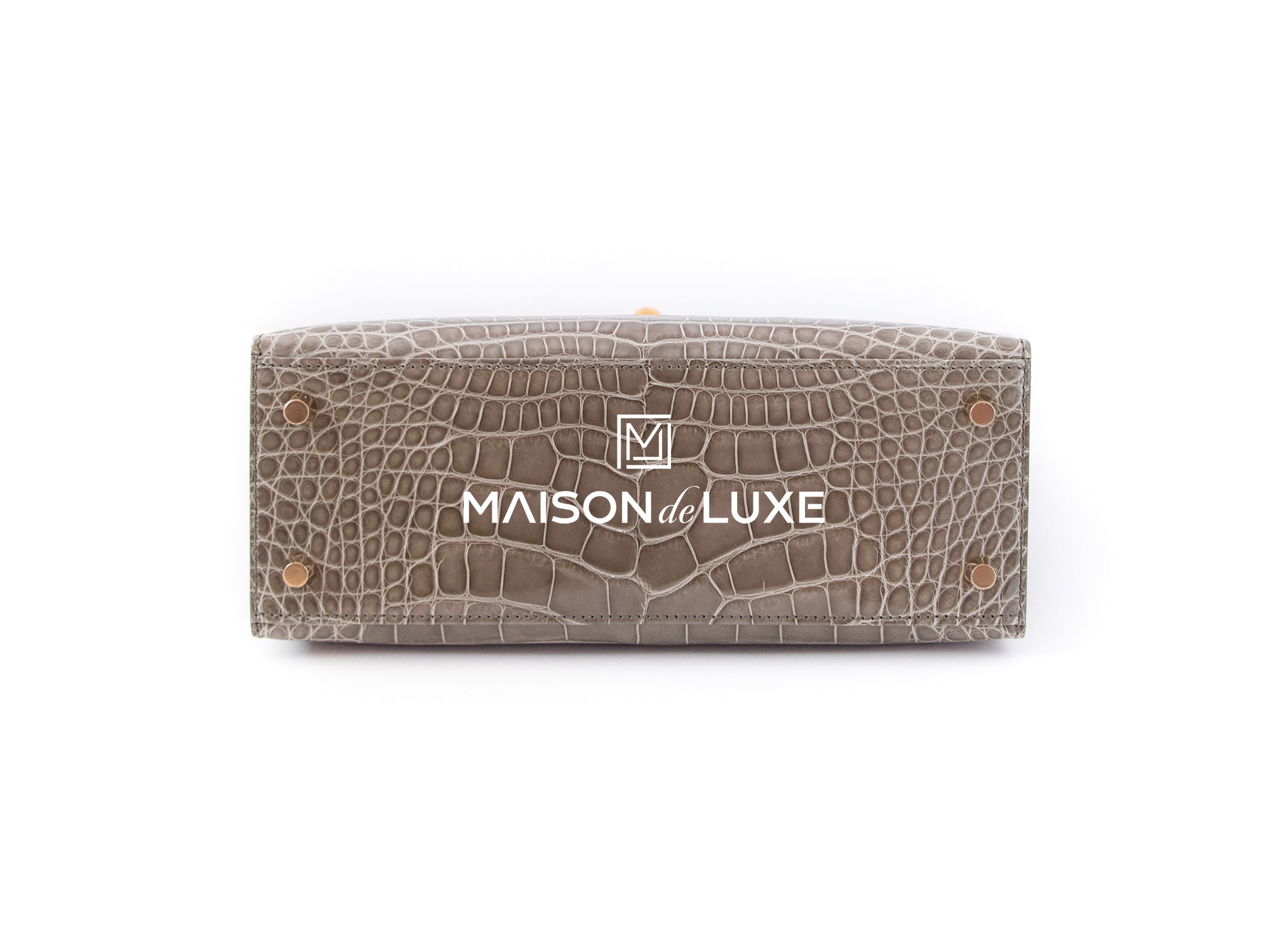 Hermes Kelly Long Wallet Coveted Gris Tourterelle Alligator – Mightychic