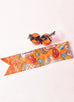 Hermes Epaulettes Orange Turquoise Vert Twilly
