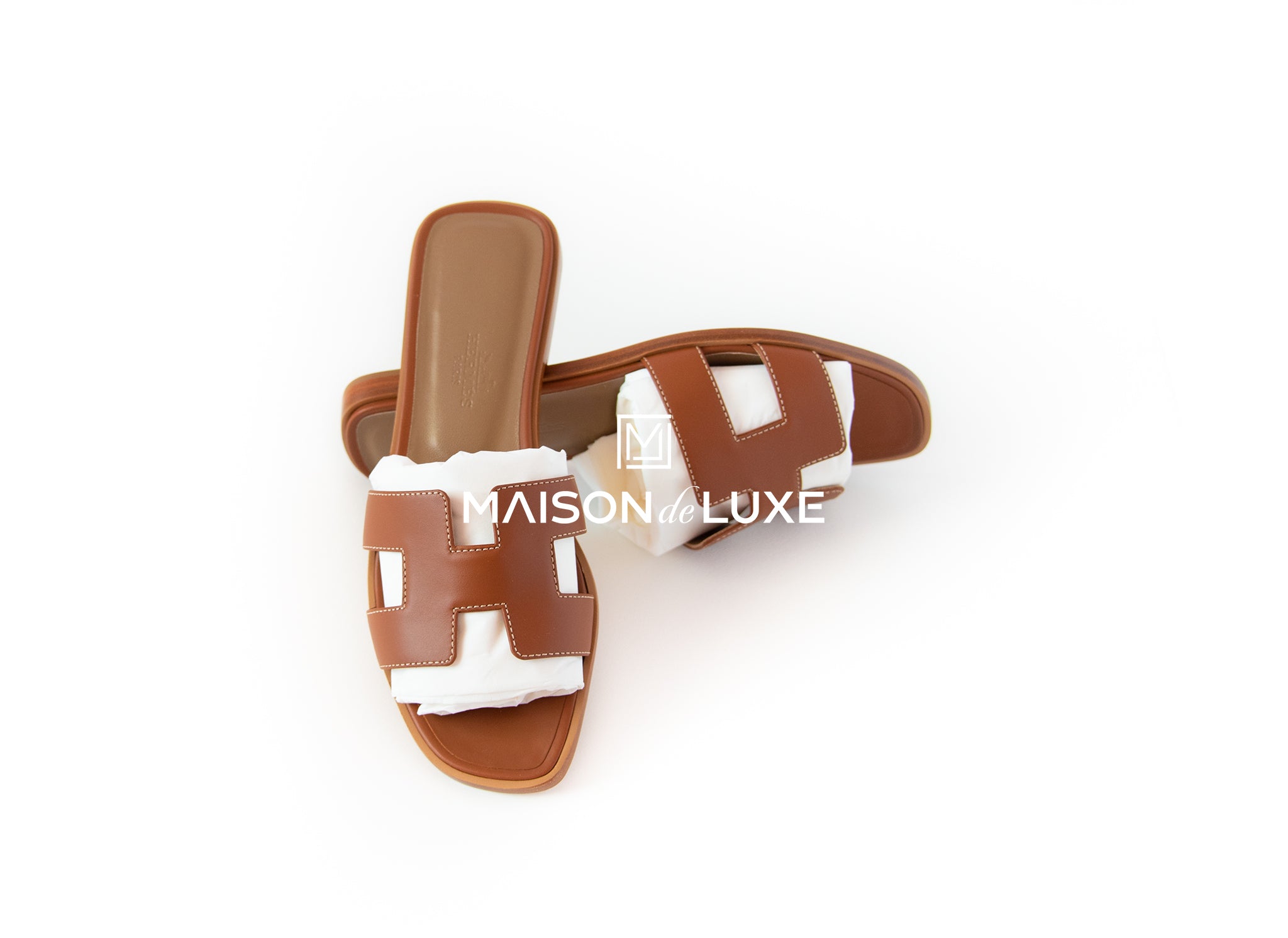 Hermes flat brown Clearance