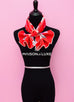 Hermes "Bracelets de Lumiere" Red Twill Silk 90 cm Scarf