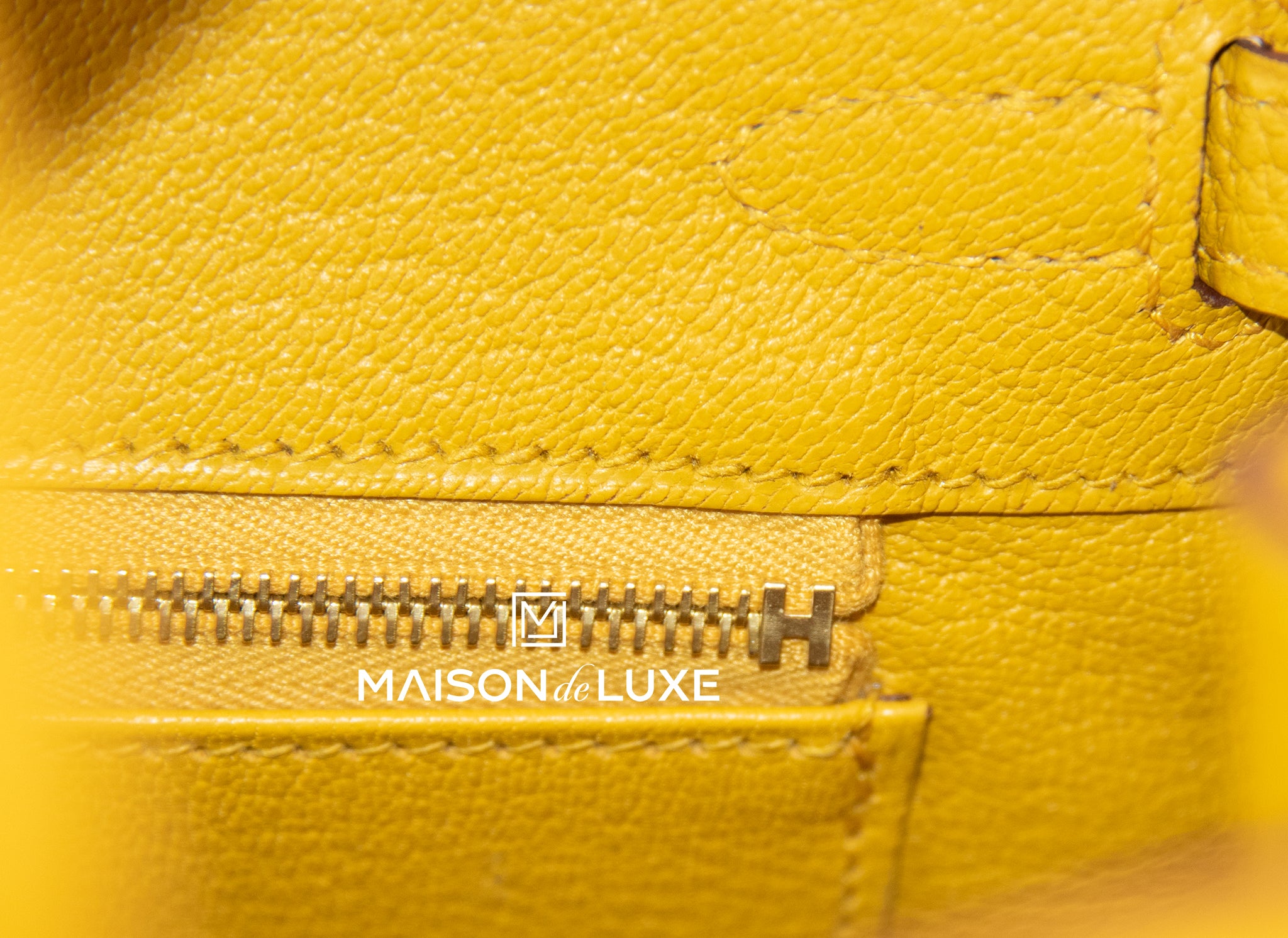 Hermès Birkin 25 Togo Jaune Ambre GHW - Kaialux