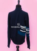 Hermes Men's H En Course Blue Zipped Sweater Jacket M