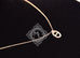 Hermes Rose Gold Farandole Charm Pendant Necklace
