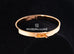 Hermes Rose Gold 4 Diamonds Kelly Bracelet SH