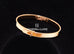 Hermes Rose Gold 4 Diamonds Kelly Bracelet SH
