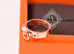 Hermes Rose Gold Collier de Chien CDC Ring 51