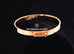 Hermes Rose Gold 4 Diamonds Kelly Bracelet SH