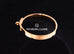 Hermes Rose Gold 4 Diamonds Kelly Bracelet SH