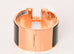 Hermes Black Clic Clac Extra Wide Bracelet PM