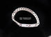 Hermes White Gold Diamond Kelly Gourmette Bracelet SH