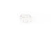 Hermes 925 Silver Chaine d'Ancre Enchainee PM Ring 51