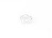Hermes 925 Silver Chaine d'Ancre Enchainee PM Ring 51