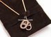 Hermes Etoupe O'Maillon Pendant Necklace