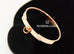 Hermes Rose Gold Diamond Collier de Chien CDC Bracelet SH