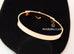 Hermes Rose Gold Diamond Collier de Chien CDC Bracelet SH