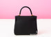 Hermes Noir Black GHW Togo Kelly 25 Handbag