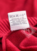 Hermes Men's $2600 Rouge H Red Wool Sweater Large