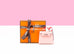 Hermes Rose Sakura Mini Kelly Twilly Bag Charm