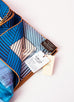 Hermes "Jeu des Omnibus Remix" Blue Twill Silk 90 cm Scarf