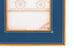 Hermes Classic Pleiade Blue Regate Leather Photo Frame
