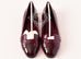 Hermes Women's Burgundy Nice Ballerina 38 Flat Shoes