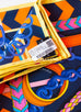 Hermes "Panoplie Equestre" Multicolor Twill Silk 90 cm Scarf