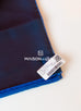 Hermes "Plumets du Roy" Blue Twill Silk 90 cm Scarf