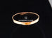 Hermes Rose Gold 4 Diamonds Kelly Bracelet ST