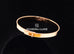 Hermes Rose Gold 4 Diamonds Kelly Bracelet ST