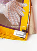 Hermes "Pani La Shar Pawnee" Etoupe Wash Twill Silk 90 cm Scarf