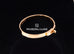 Hermes Rose Gold 4 Diamonds Kelly Bracelet ST