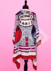Hermes "Tatersale" Rouge H Cashmere 140 GM Shawl Scarf