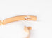 Hermes Rose Gold 4 Diamonds Kelly Bracelet ST