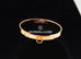 Hermes Rose Gold Diamond Collier de Chien CDC Bracelet SH