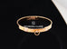 Hermes Rose Gold Diamond Collier de Chien CDC Bracelet SH