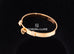 Hermes Rose Gold Diamond Collier de Chien CDC Bracelet SH