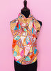 Hermes "Le Tour du Monde en 63 Cases" Beige Twill Silk 90 cm Scarf