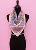 Hermes "Cache-cache Fleuri" Vieux Rose Twill Silk 90 cm Scarf