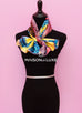 Hermes "Baobab Cat" Yellow Twill Silk 90 cm Scarf