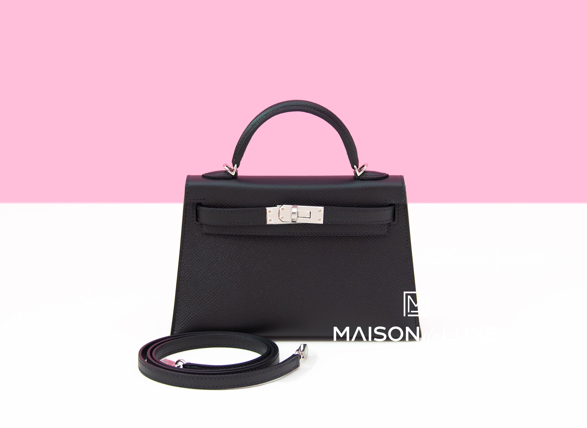 Kelly Mini Epsom Black