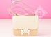 Hermes Craie White Epsom Constance MM 24/25 Handbag