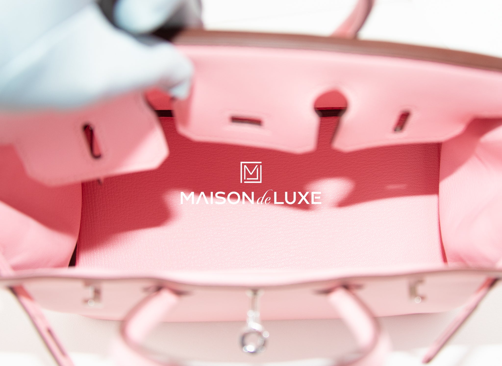 Hermes Rose Sakura 3Q Pink Swift Palladium Hardware Birkin 25 Handbag Bag –  MAISON de LUXE