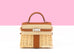 Hermes Kelly Picnic Mini Fauve Handbag